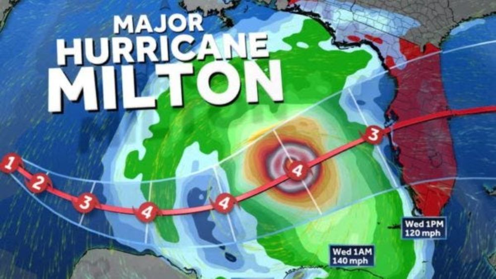 Can Scientology’s OT’s deflect Hurricane Milton headed right for its HQ?