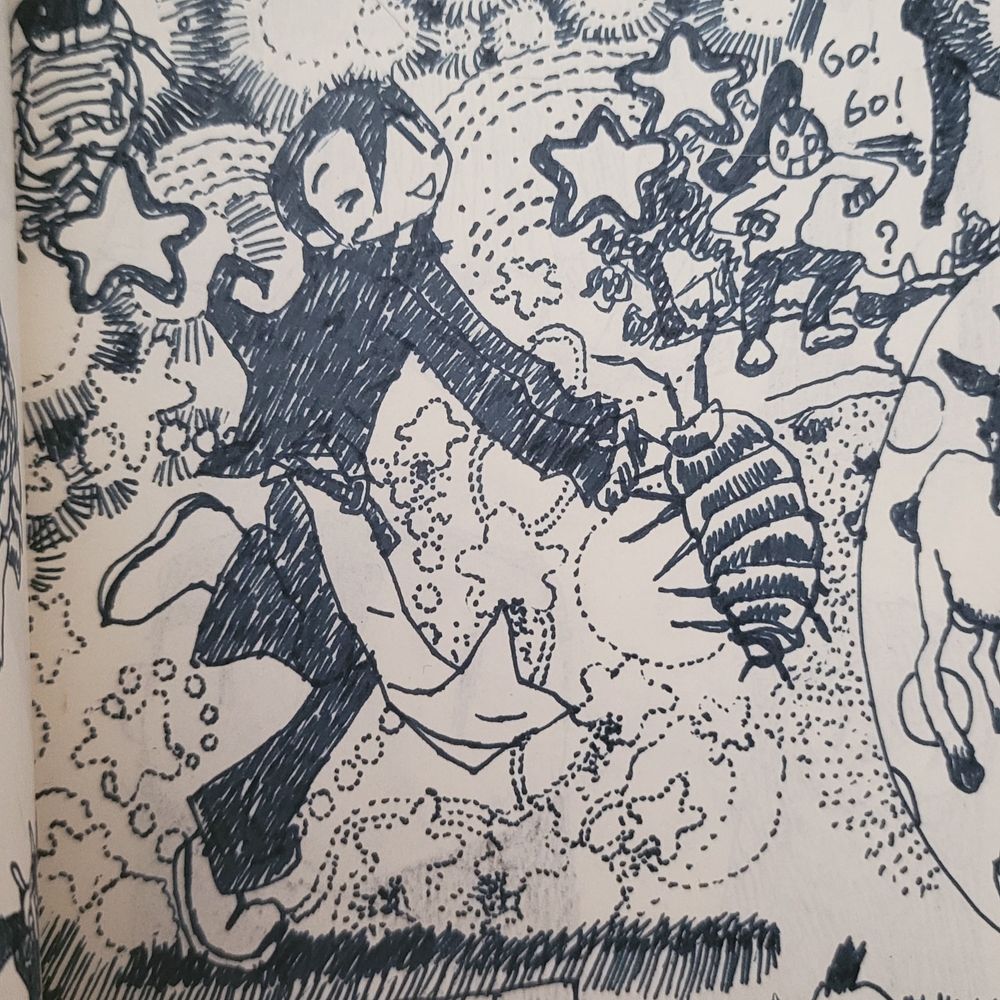 Malo danse avec cloporte