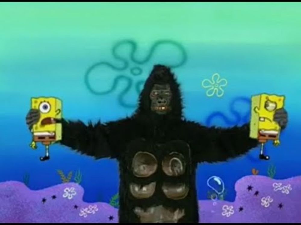 SpongeBob SquarePants - Gorilla Scene