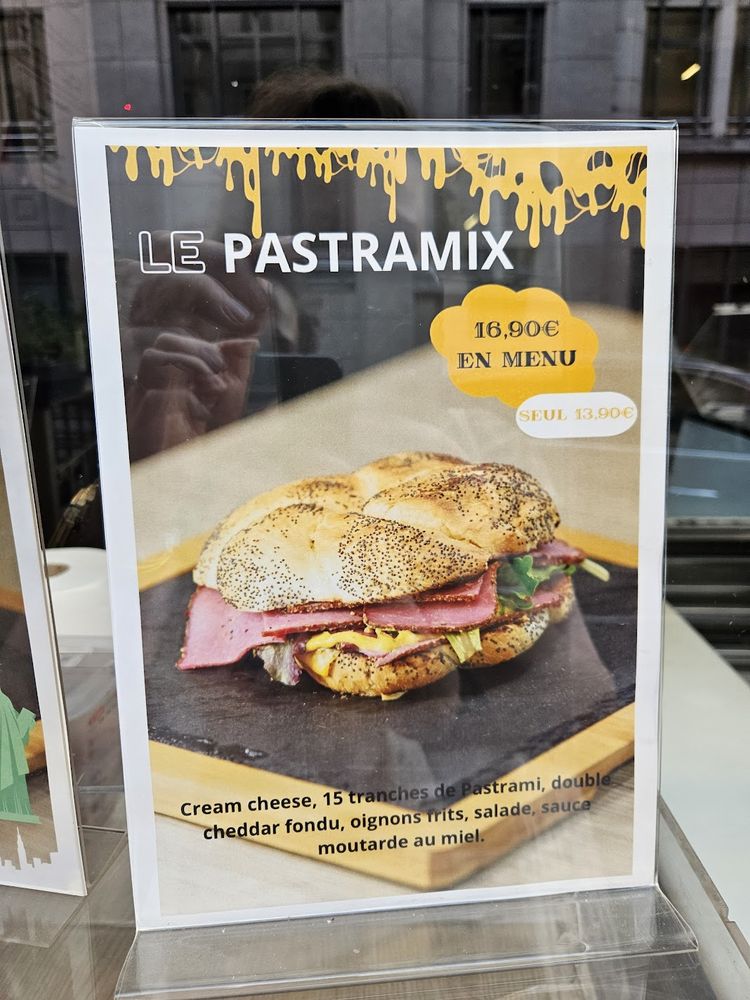Picture of a sandwich called Le Pastramix
