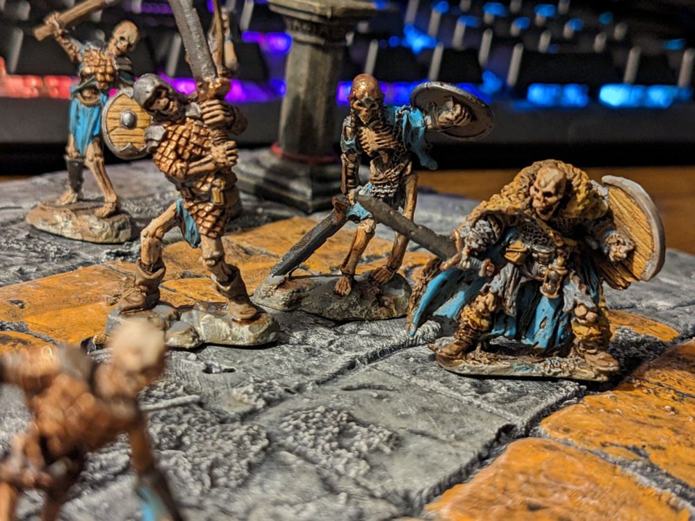 Getting yelled at by the bone boss