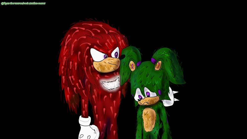 wip 2 of knux and ragie