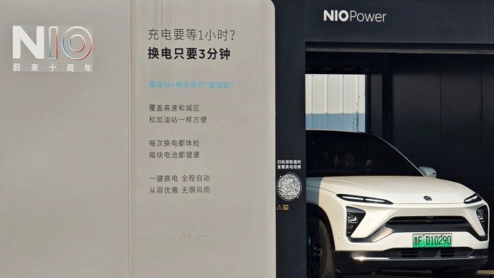 Will a 3-minute battery swap beat a 5-minute charge for China’s EV drivers?