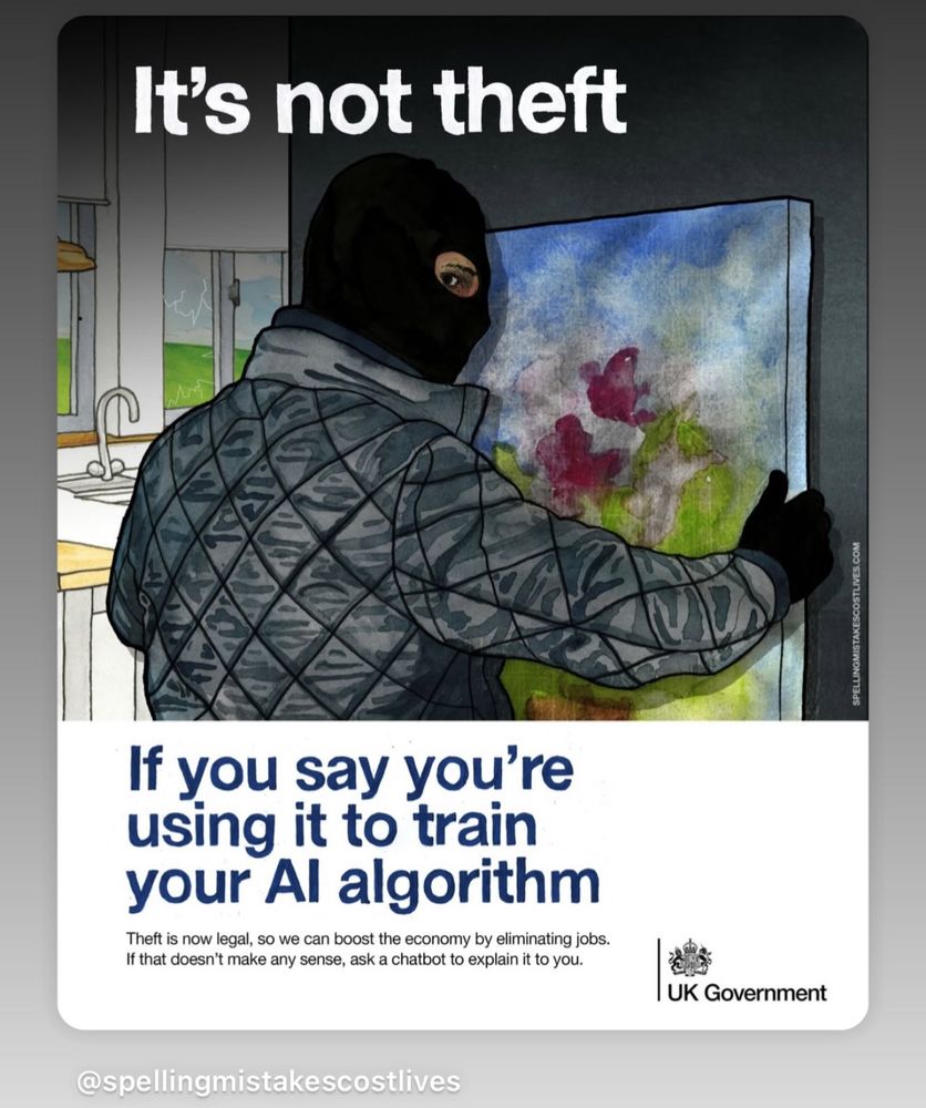 It’s not theft if you’re training your AI algorithm 