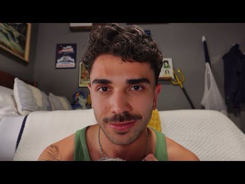 ASMR Awkward Guy Draws You In His Room