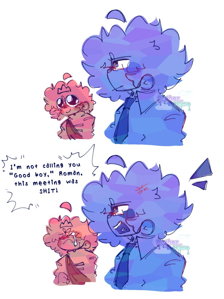 Logan: I'm not calling you "good boy," Roman, this meeting was SHIT!