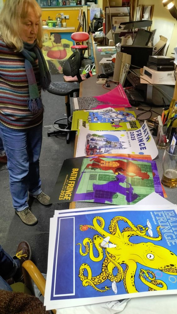 Choosing the next Fringe Poster