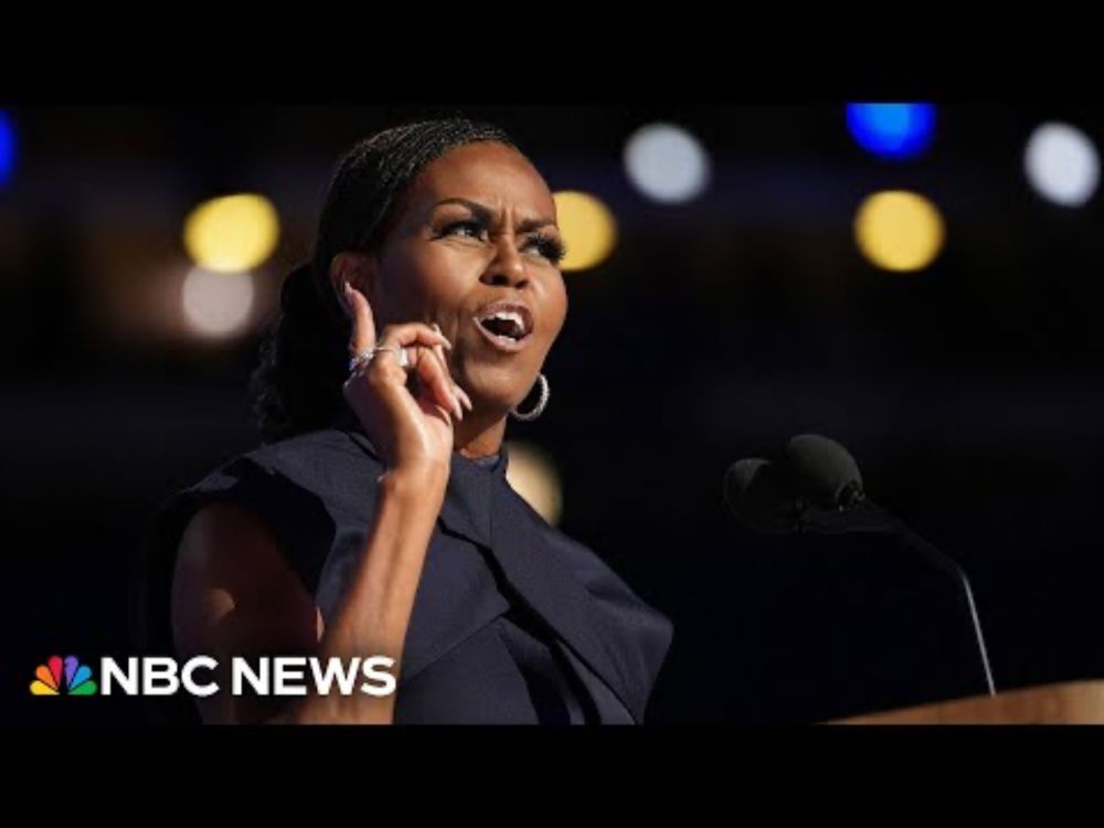 Michelle Obama jabs Trump for seeking 'one of those Black jobs' in the White House