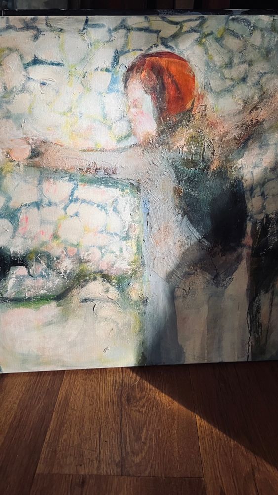 Newgrange (winter sun) ca.2021-25 
#art #painting #kunst #artlovers 