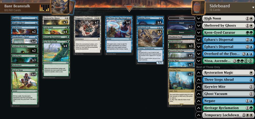 Bant Beanstalk decklist