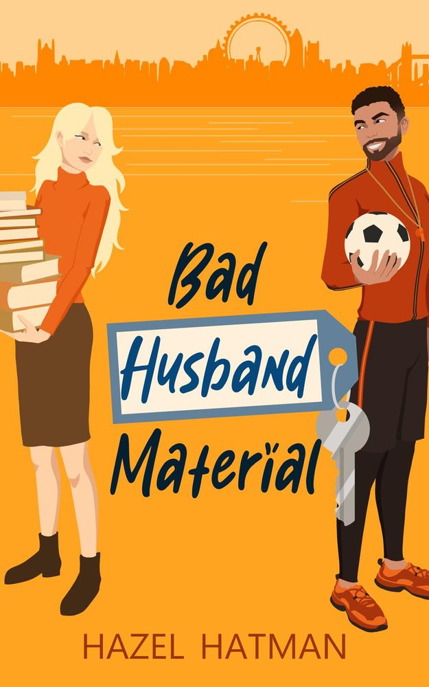 Bad Husband Material. Hazel Hatman.
Math teacher eyes up a cocky PE teacher with a silhouette of the London skyline as backdrop. 