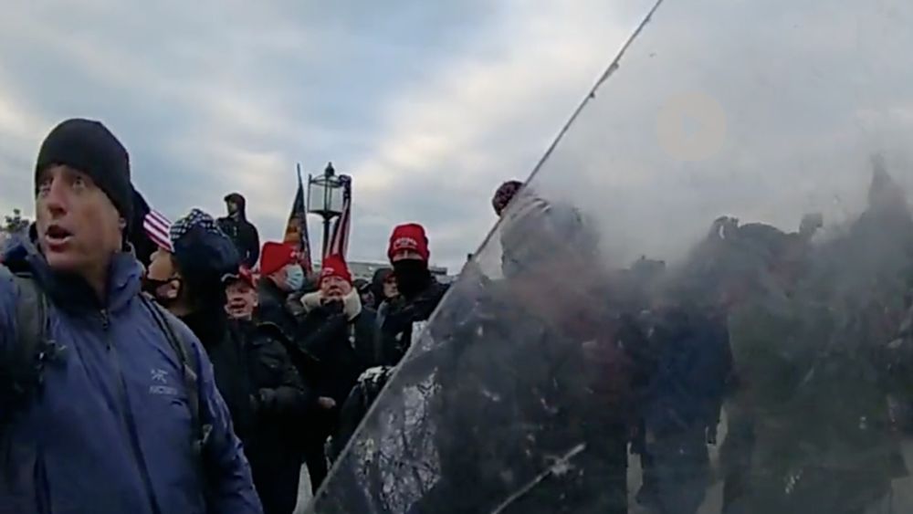 The Department of Justice hired a former Jan. 6 defendant who was caught on tape urging rioters to "kill" police. The department calls him a "valued member" of the administration.