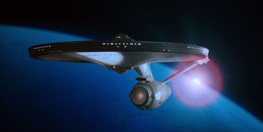 The OG Starship Enterprise from Star Trek
