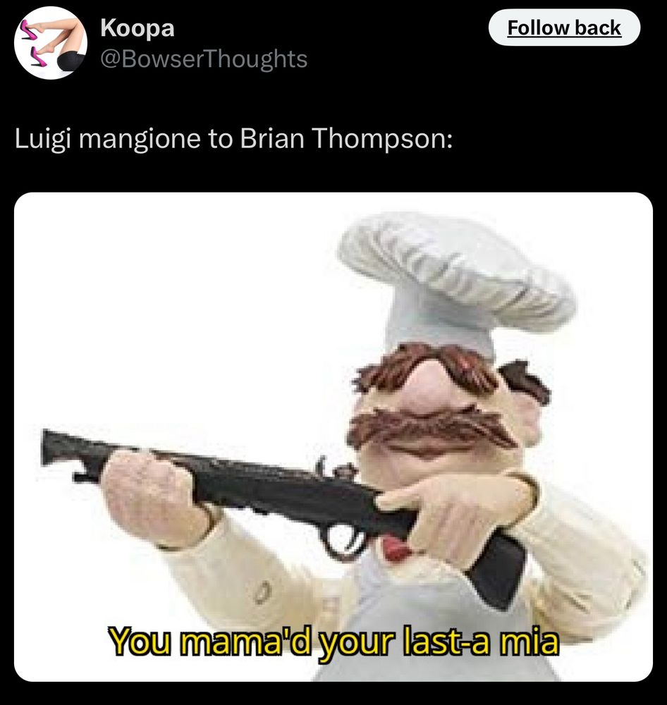 Luigi mangione to Brian Thompson: