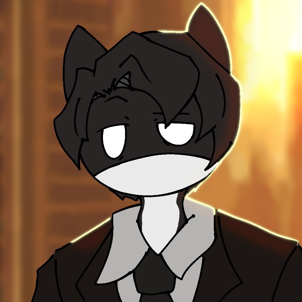 Kat cosplaying as Roland from Library of Ruina (October / Halloween 2025)