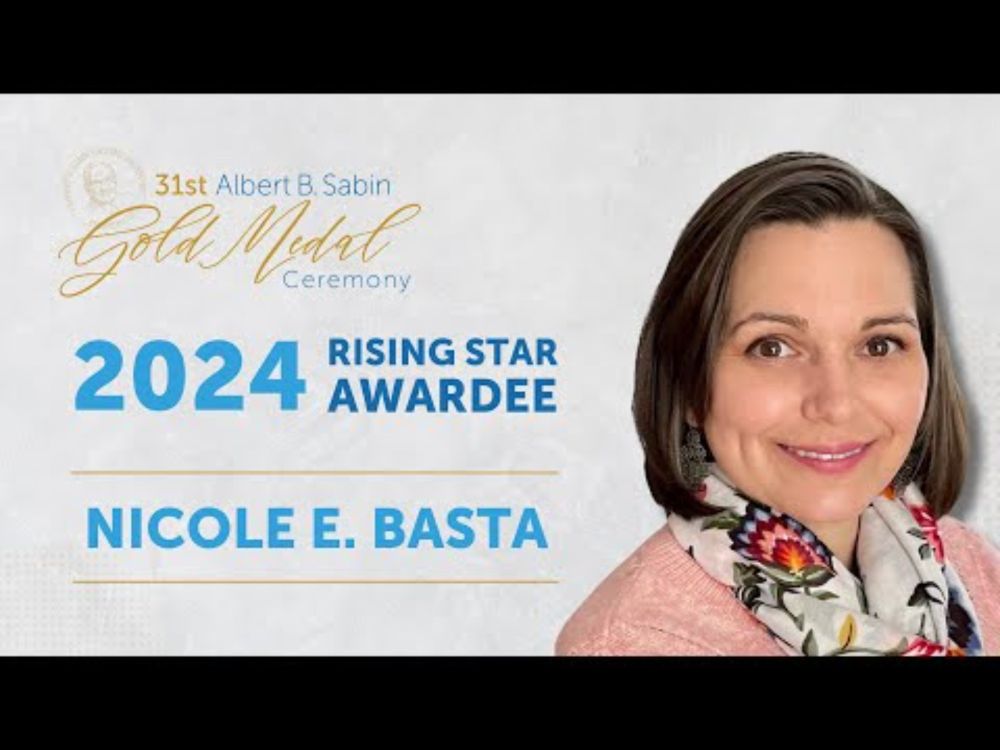 A Tribute to Nicole Basta - 2024 Sabin Rising Star Awardee