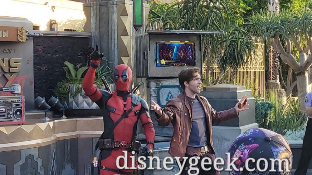 Pictures & Video: Guardians of the Galaxy Awesome Dance Off with Deadpool - The Geek's Blog @ disneygeek.com