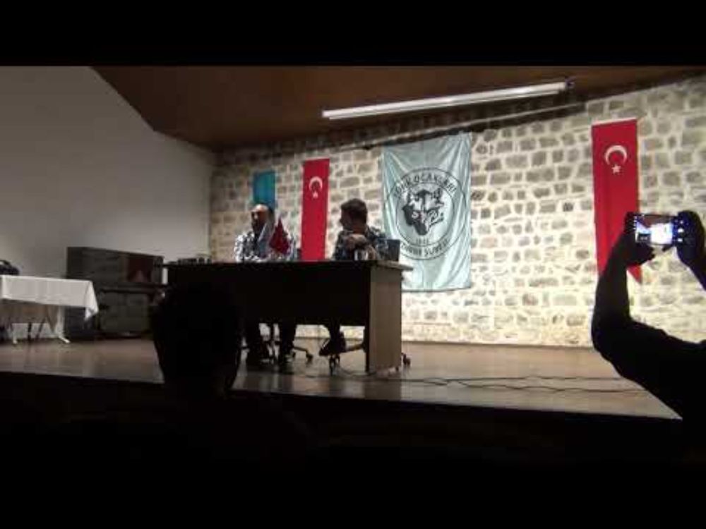 Mehmet Berk Yaltırık'ın " Korkuyu Yazmak " Sunumu / 11.10.2024 Edirne Türk Ocağı @SonGulyabani