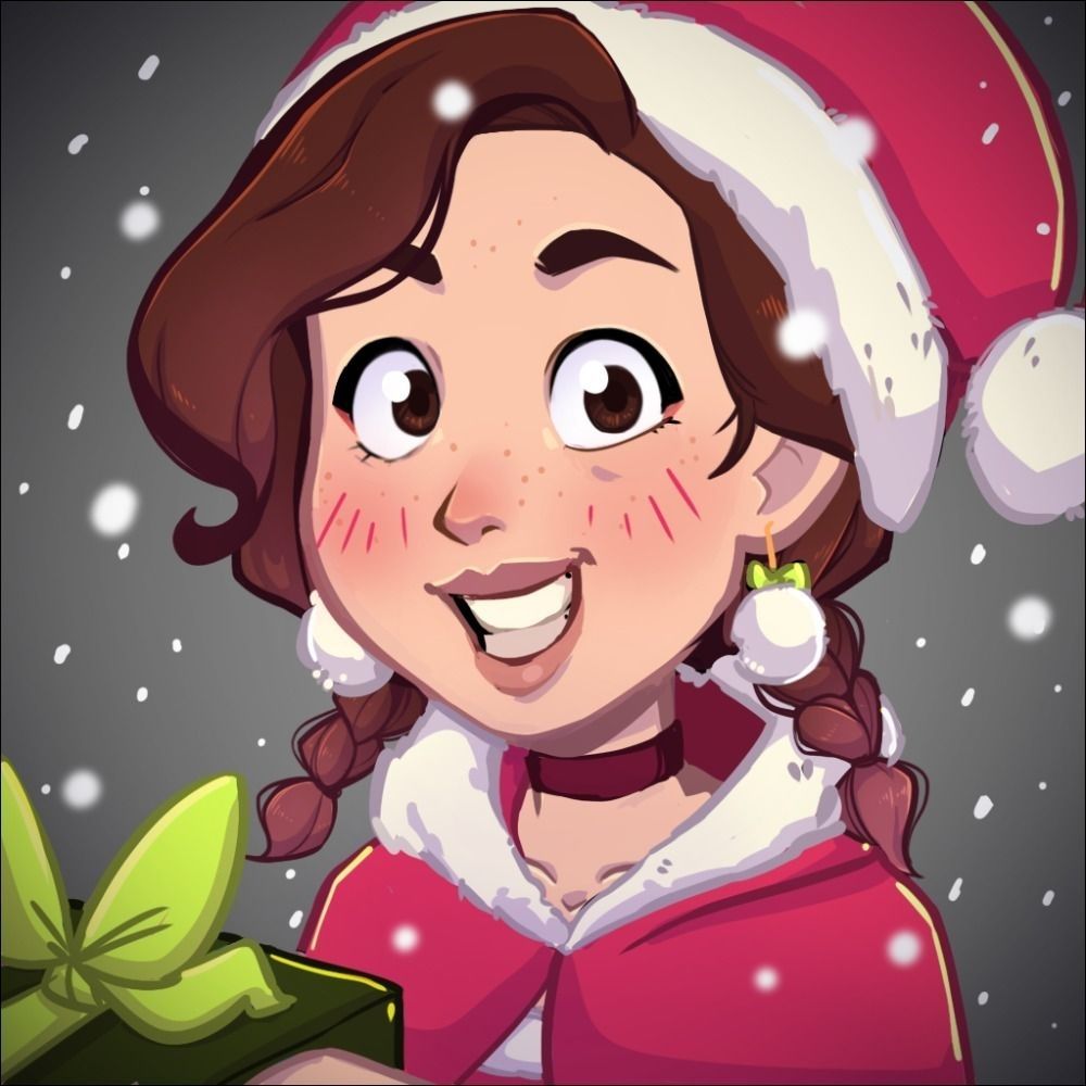 Noodys Avatar in einem Weihnachtsoutfit