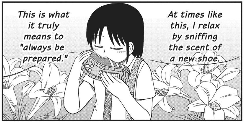 A panel from Volume 7 Page 110 of the manga CITY by Keiichi Arawi.