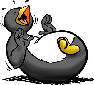 A "Pengwyn" penguin, ROTFL