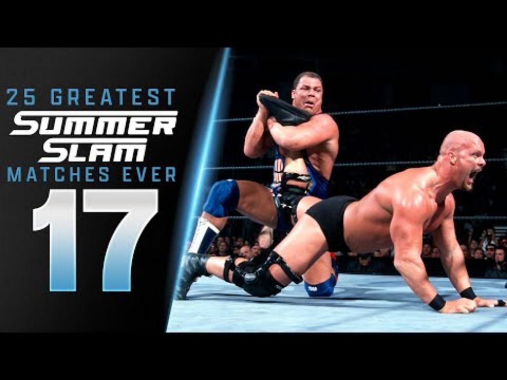 FULL MATCH: "Stone Cold" Steve Austin vs. Kurt Angle | WWE Title Match: SummerSlam 2001