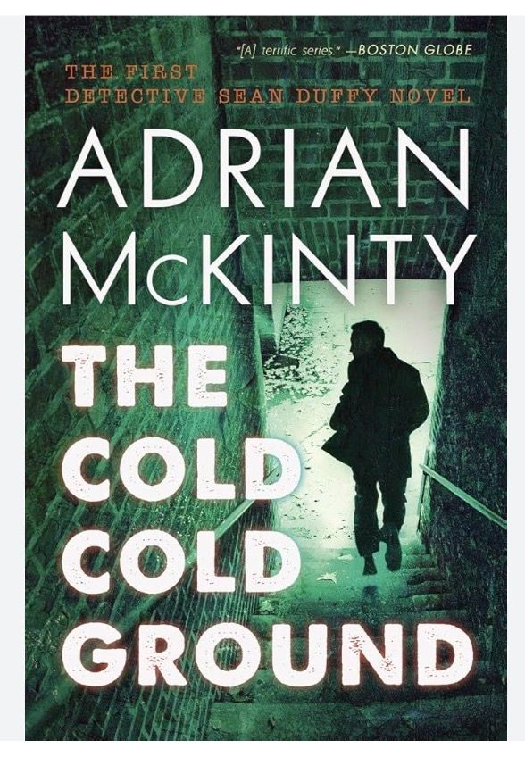 The Cold Cold Ground by Adrian McKinty. The first detective Sean Duffy Novel. The Boston Globe called it "a terrific series."