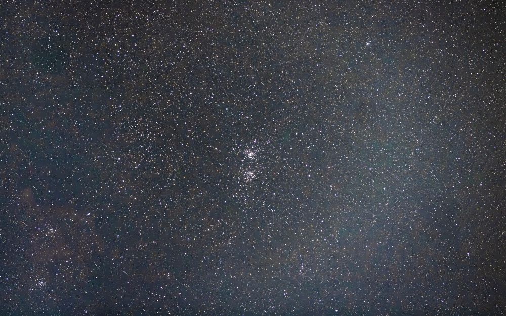 The Double Cluster in the constellation Perseus.