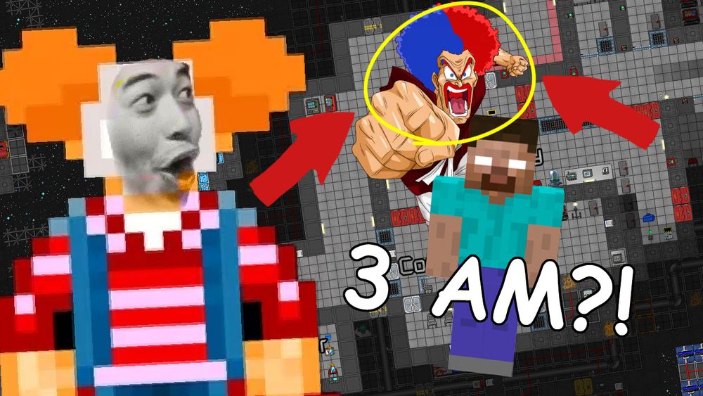 An absolutely cursed abomination I found on the Goonstation Discord