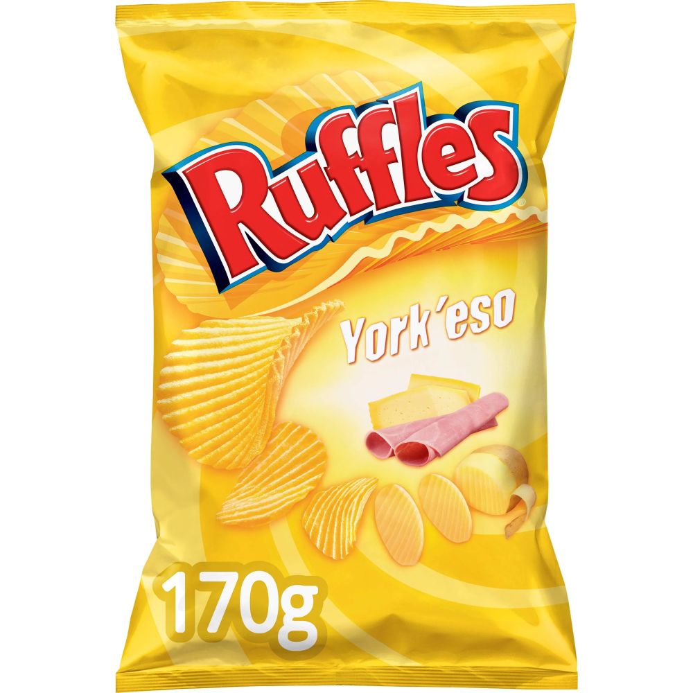 Bag of Ruffles York’eso chips