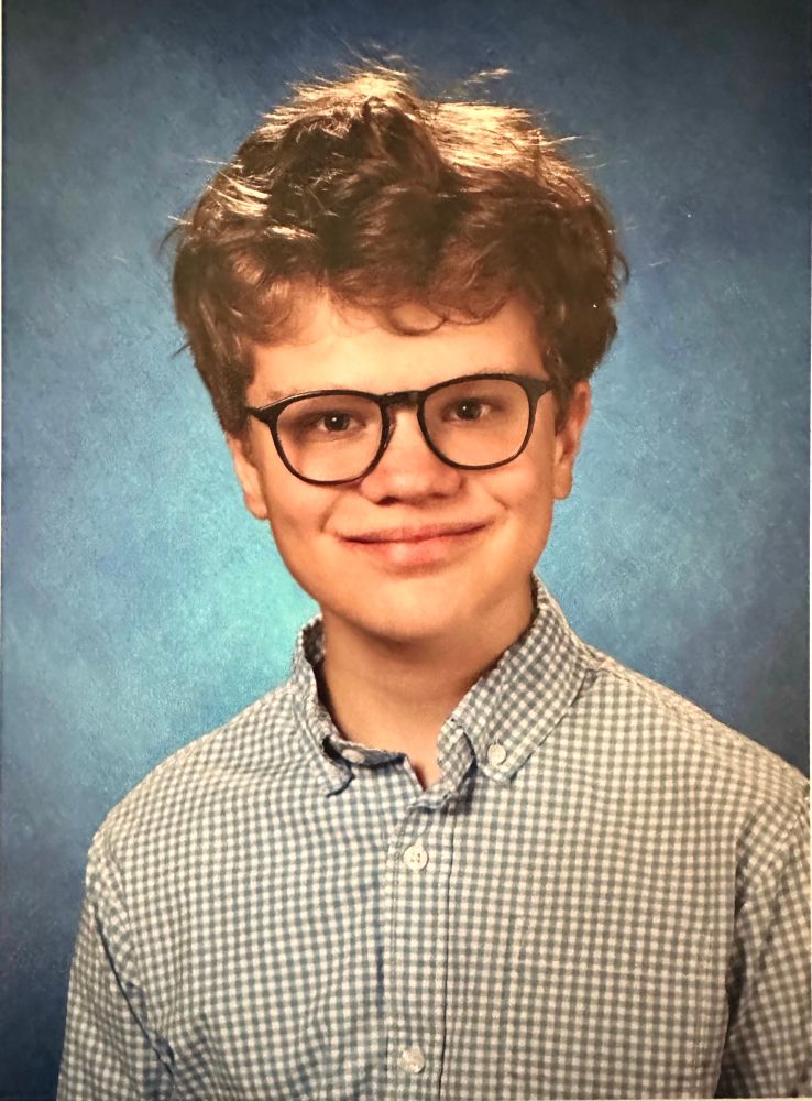 Henry Curry’s seventh grade picture, fall 2025. 