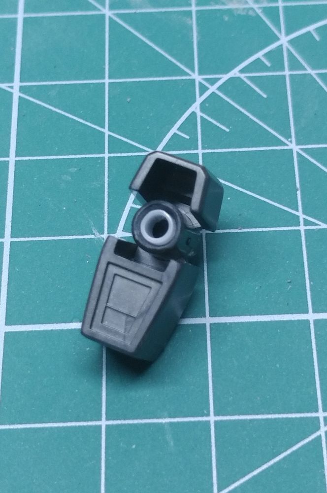 砲口を拡張しプラパイプを仕込み二重に