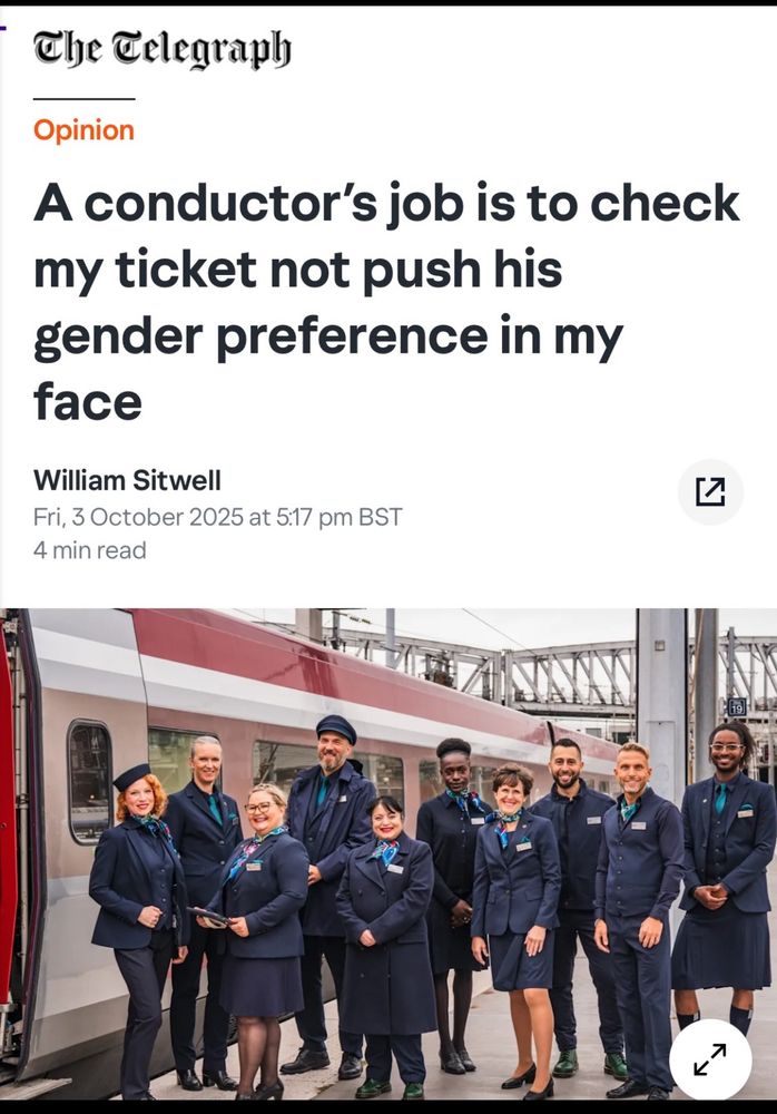 Telegraph article claiming a member of staff is ‘pushing his gender identity’ by wearing a kilt