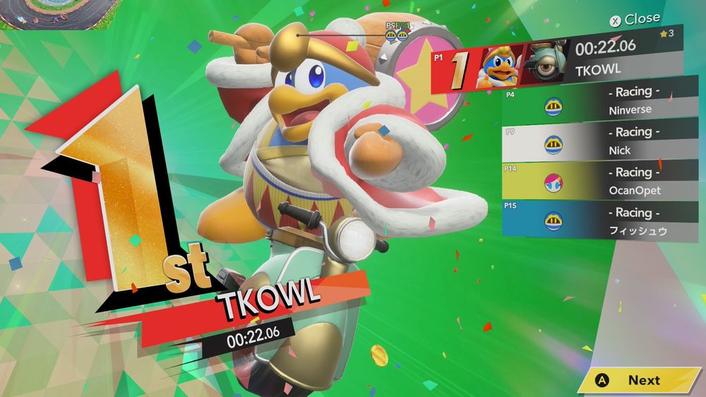 Dedede win