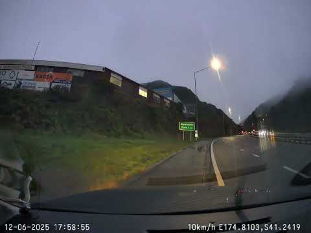 Ngauranga Gorge accident 12.06.2025