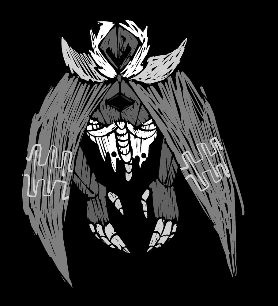 finally, the first concept for the first big area boss, while it could still make an appearance its role will not be *nearly* as important, i just figure i'd rather go with something more interesting instead of typical "big knight enemy" (not that there is anything wrong with that of course)