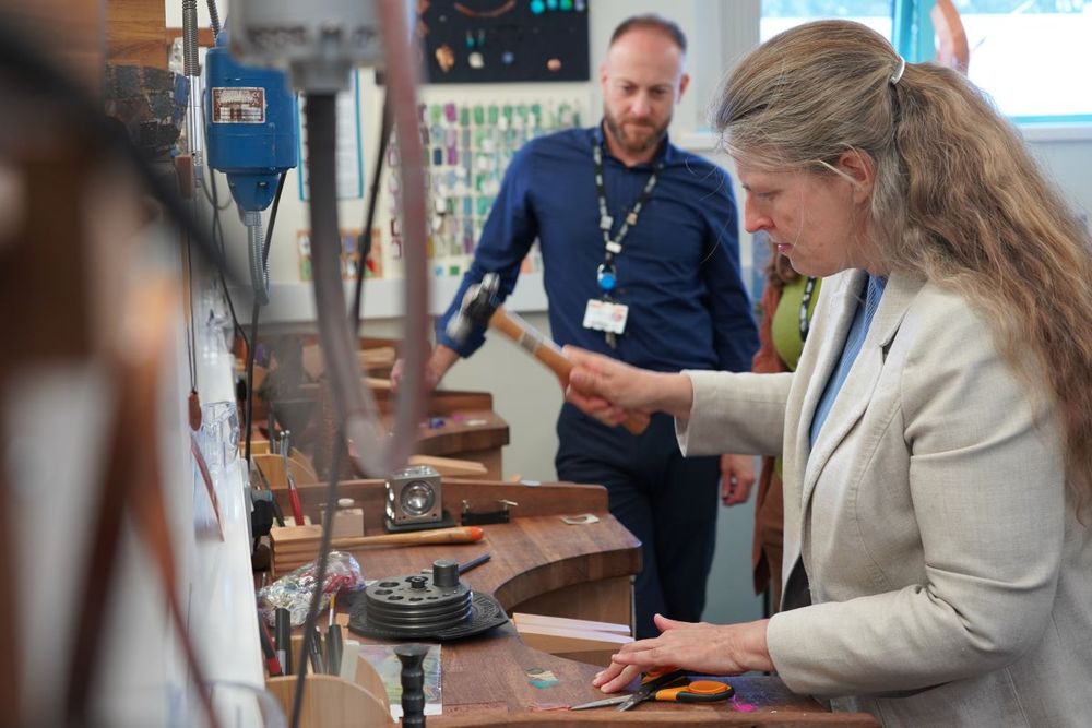 Rachael Maskell MP at York College workshop