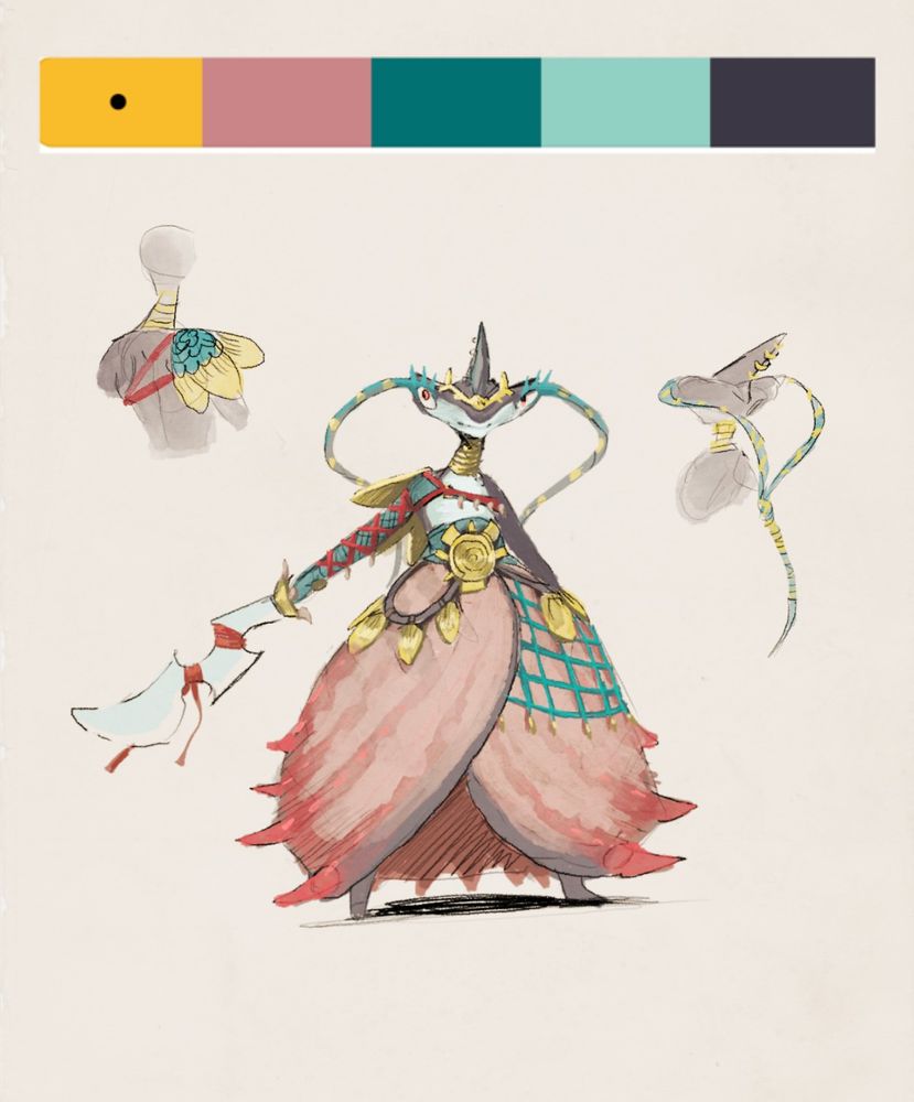 First Design for Princess Makarra (2022)