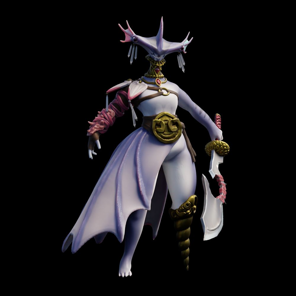 Render of Princess Makarra (2023)