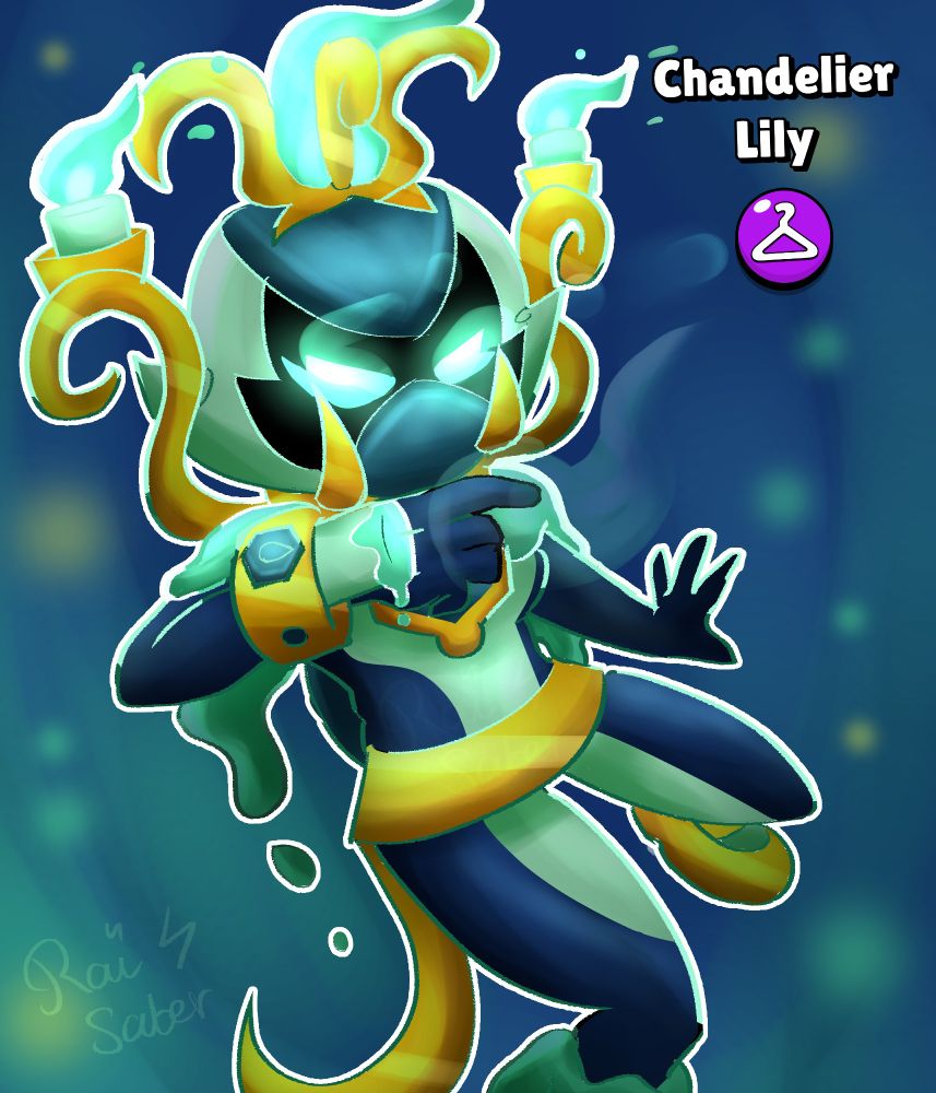 Chandlier Lily
An Epic Skin
Made for a Youtuber's Art contest held in his Discord server! (1st place)