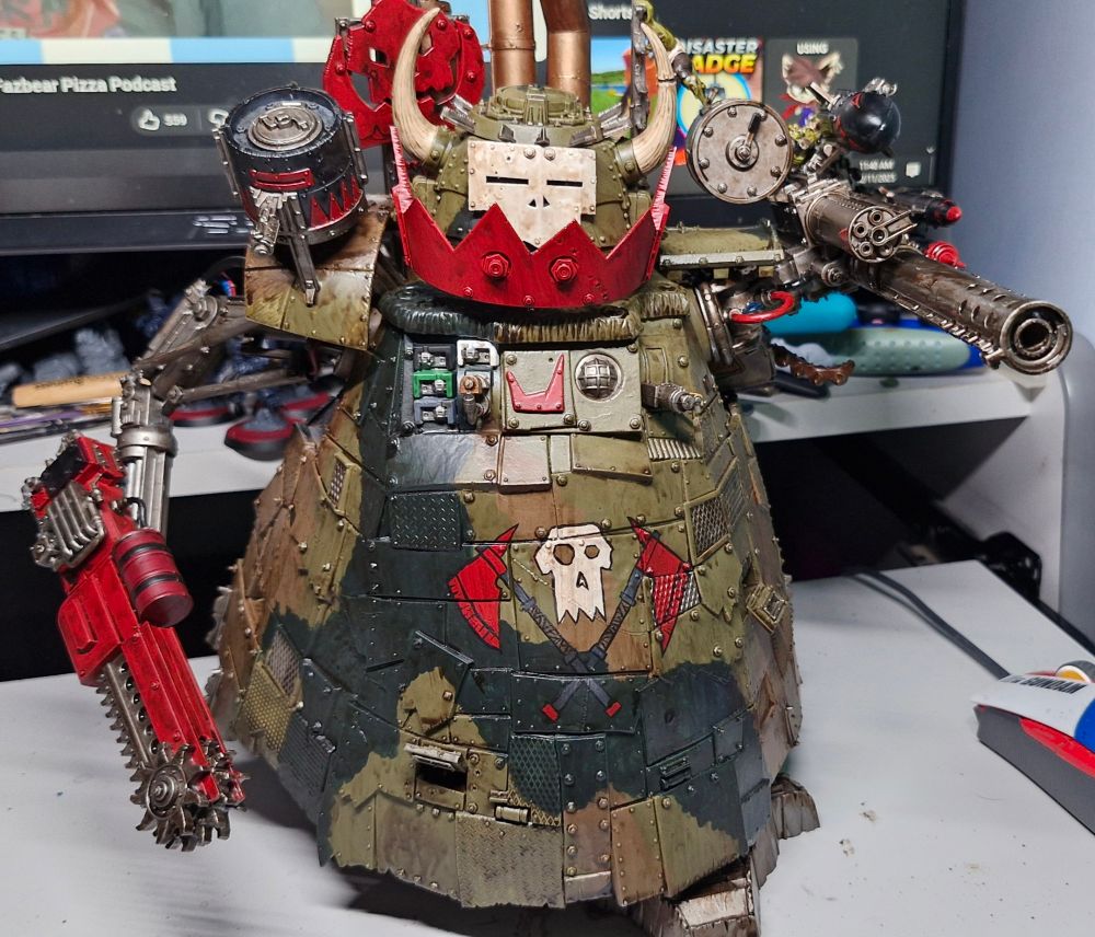 Ork Bloodaxe Stompa