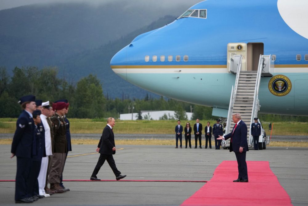 Sickening. Shameful. And in the end, useless.

Those were the words that came to mind when we watched the Alaska Summit unfold.

On our screens, a blood-soaked dictator and war criminal received a roy...