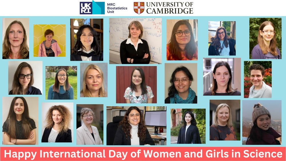 Graphic with multiple photos of women's faces - all smiling and looking at camera.