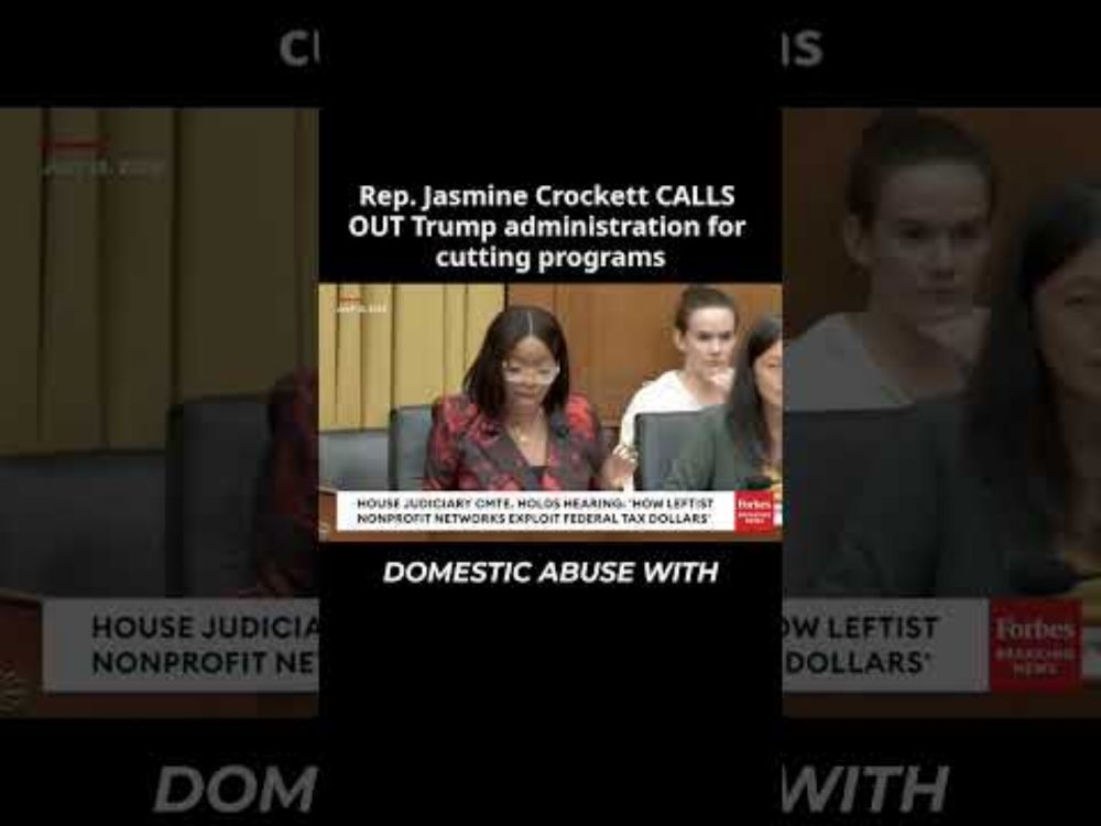 MUST WATCH: Congresswoman Crockett CALLS OUT Trump administration for cutting programs