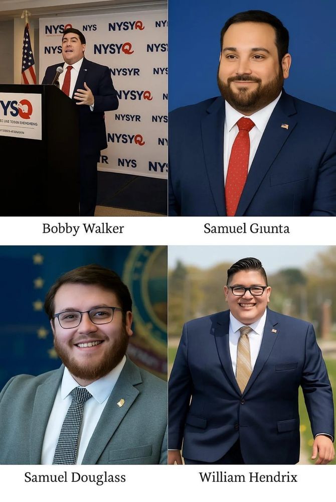 Picture of just 4 of the racist Republican assholes that were part of a group chat. Their stupid names not worth typing.