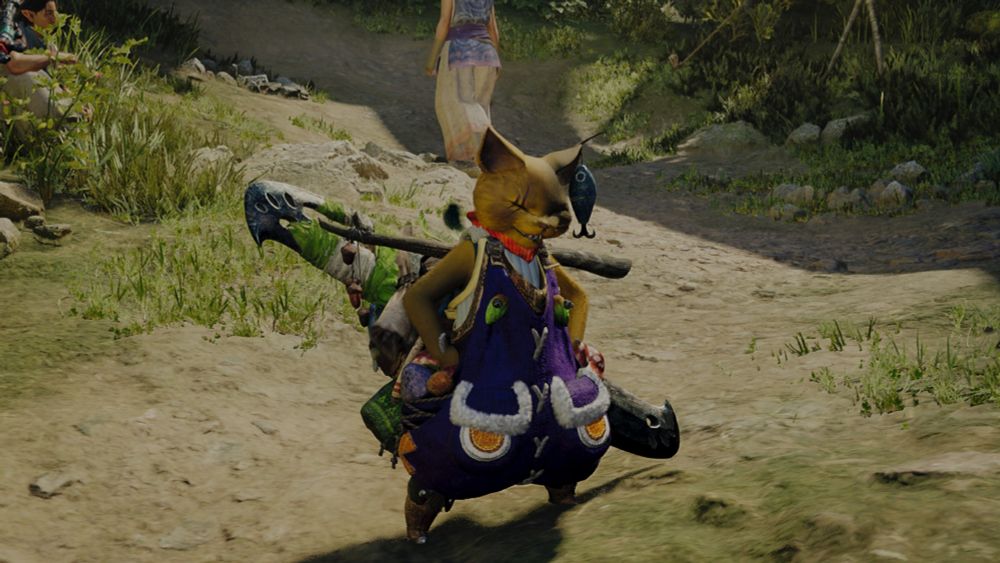 My monster hunter wilds palico