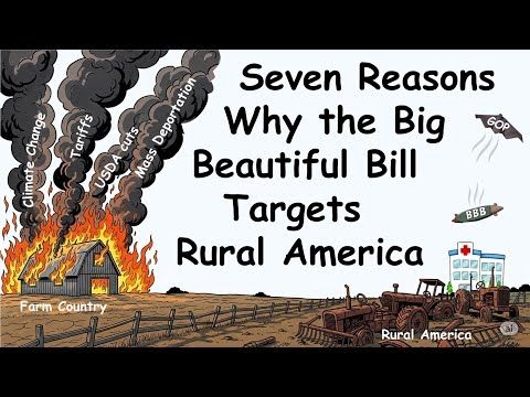 Seven Reasons Why the Big Beautiful Bill Targets Rural America