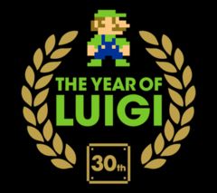 Icon for Nintendo's "The Year of Luigi" 30th anniversary from 2013.