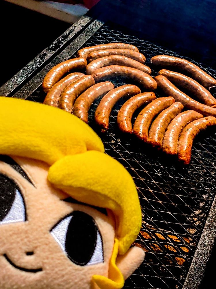 I'll admit, this was taken at a food festival in Canada on my visit last summer. But boy were rhese Filipino style sausages tasty and spicy!