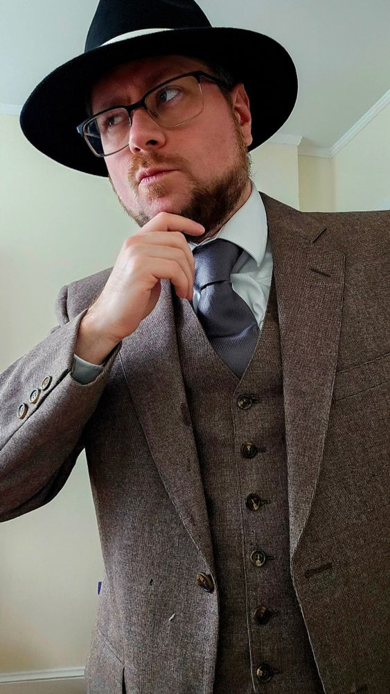 Person looking professional and inquisitive to solve the mystery